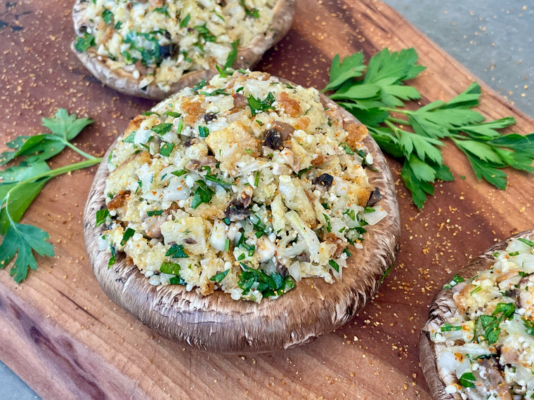 Desert Dusted Portobello Mushrooms