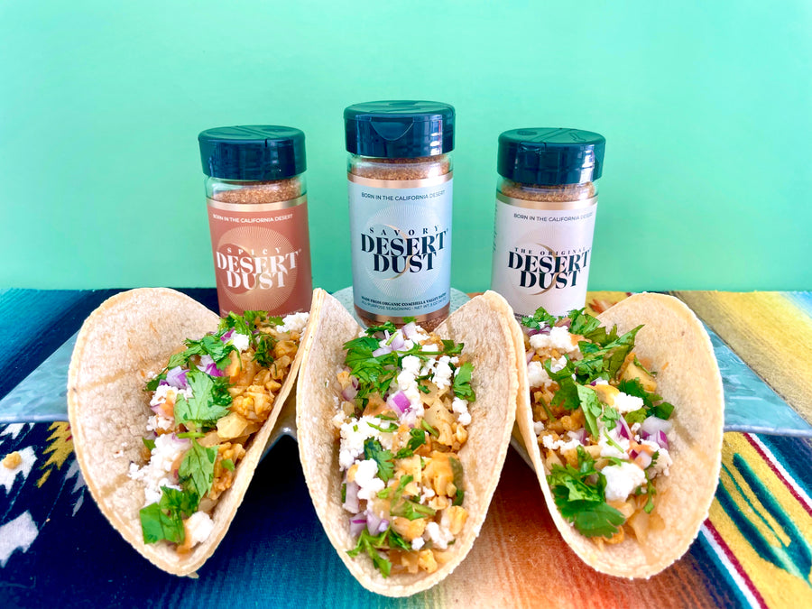 Desert Dust Cauliflower Tacos