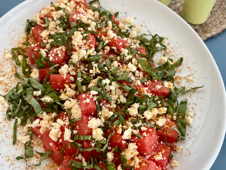 Desert Dusted Watermelon Salad