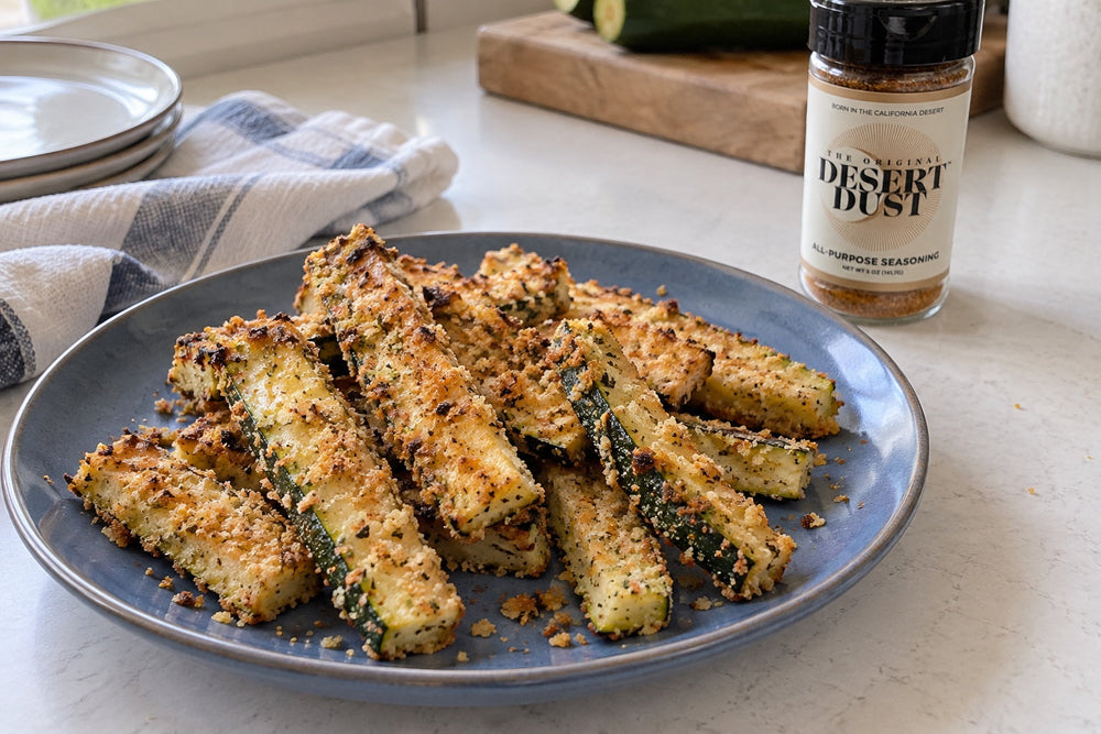 Baked Zucchini Fries with Original Dust