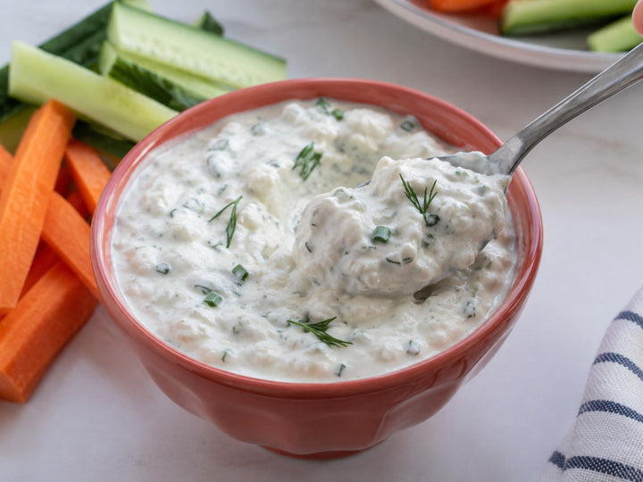 Cottage Cheese Ranch Dip with Original Dust