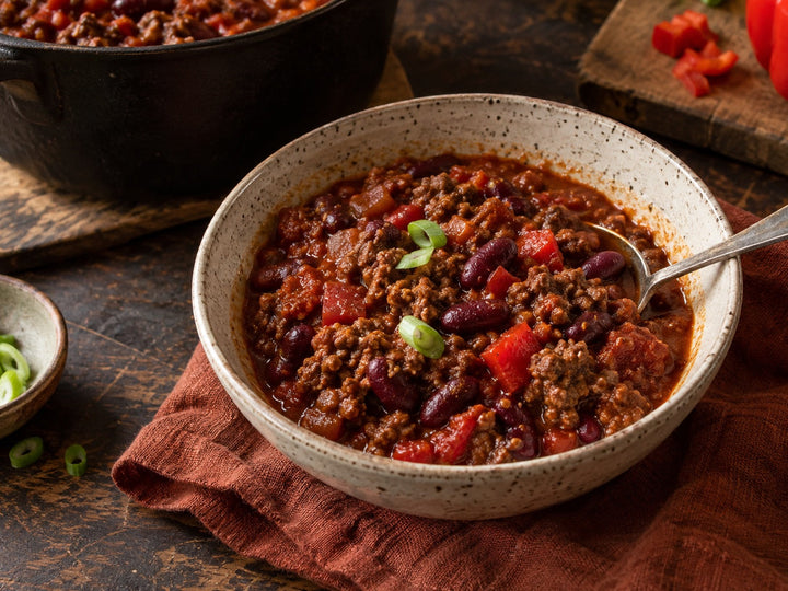 Beer and Beef Chili with Original Dust