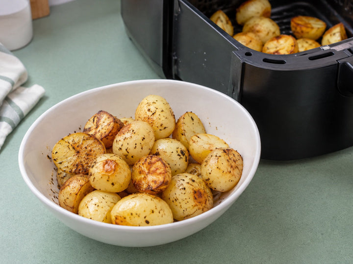 Air Fryer Canned Potatoes with Original Dust