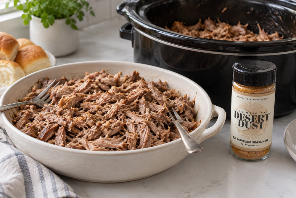 Slow-Cooker Pulled Pork with Original Dust