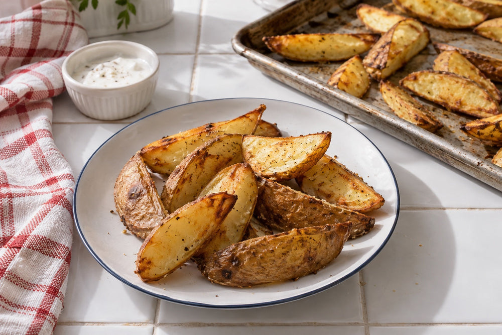 Oven Potato Wedges with Original Dust