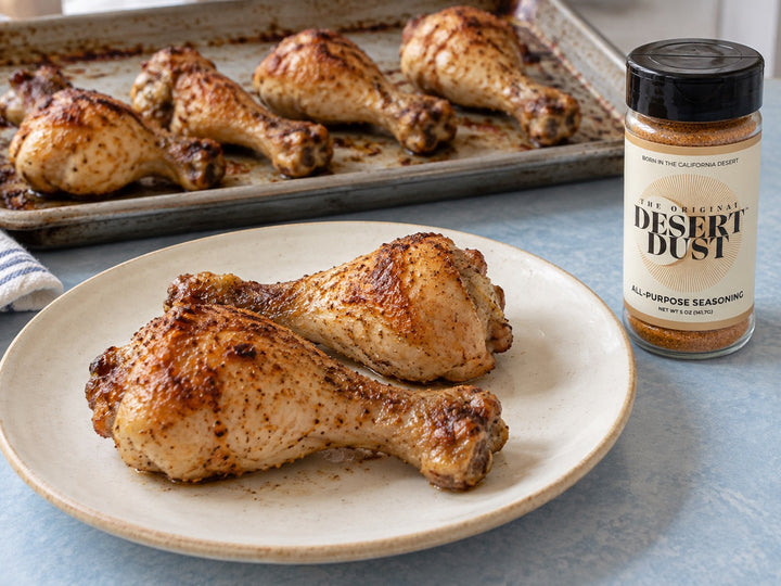 Baked Chicken Legs with Original Dust