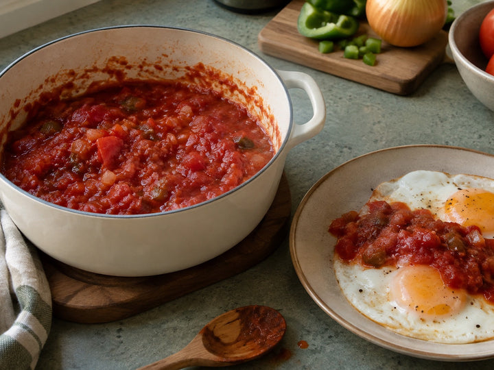 Smoky Ranchero Sauce with Savory Dust