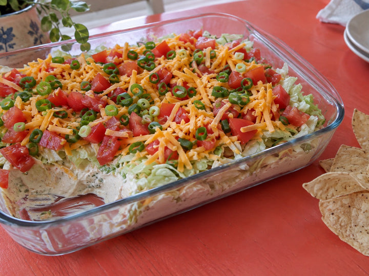Cold Taco Dip with Mild Taco Dust