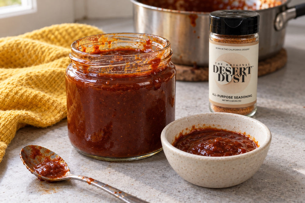 Homemade BBQ Sauce with Original Dust
