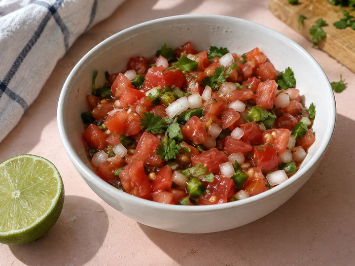 Salsa Fresca with Savory Dust