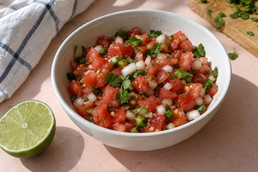 Salsa Fresca with Savory Dust