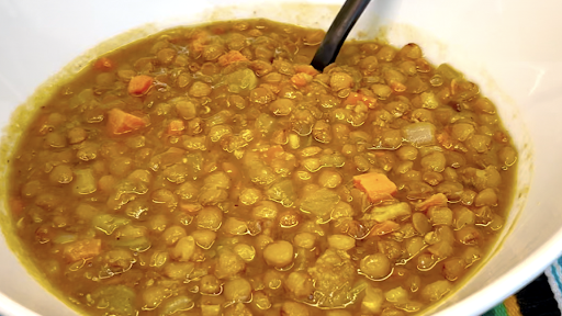 Hearty Vegan Desert Dust X Trader Joe's Lentil Soup