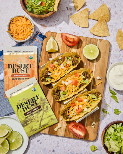 Taco Night Start Kit - 2 Mild Taco + 2 Spicy Taco + 2 Guacamole