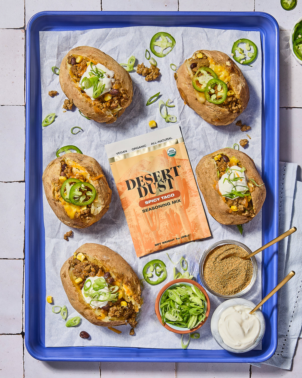 Desert Dust Spicy Taco Seasoning 6 Pack