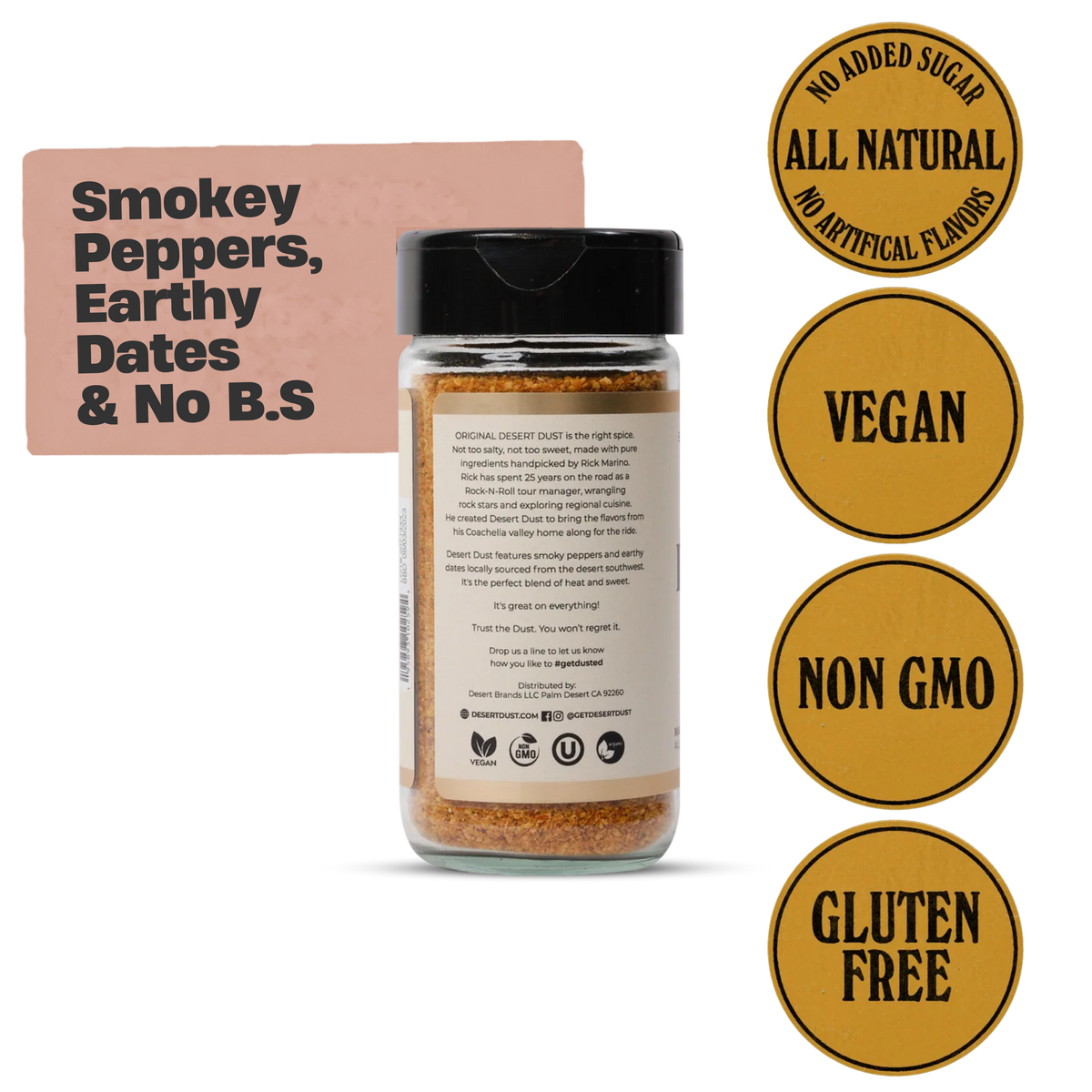 The Original Desert Dust - Date Based All-Purpose Seasoning