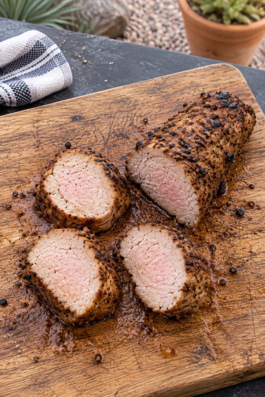 Grilled Pork Tenderloin with Original Dust