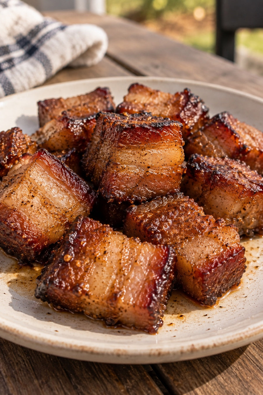 Pork Belly Burnt Ends with Original Dust