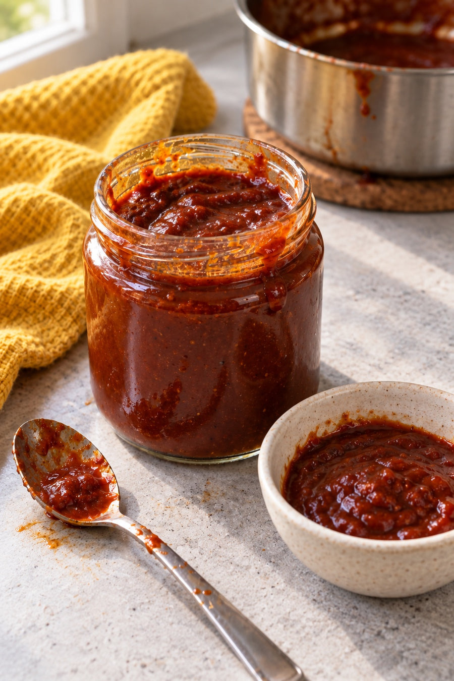 Homemade BBQ Sauce with Original Dust