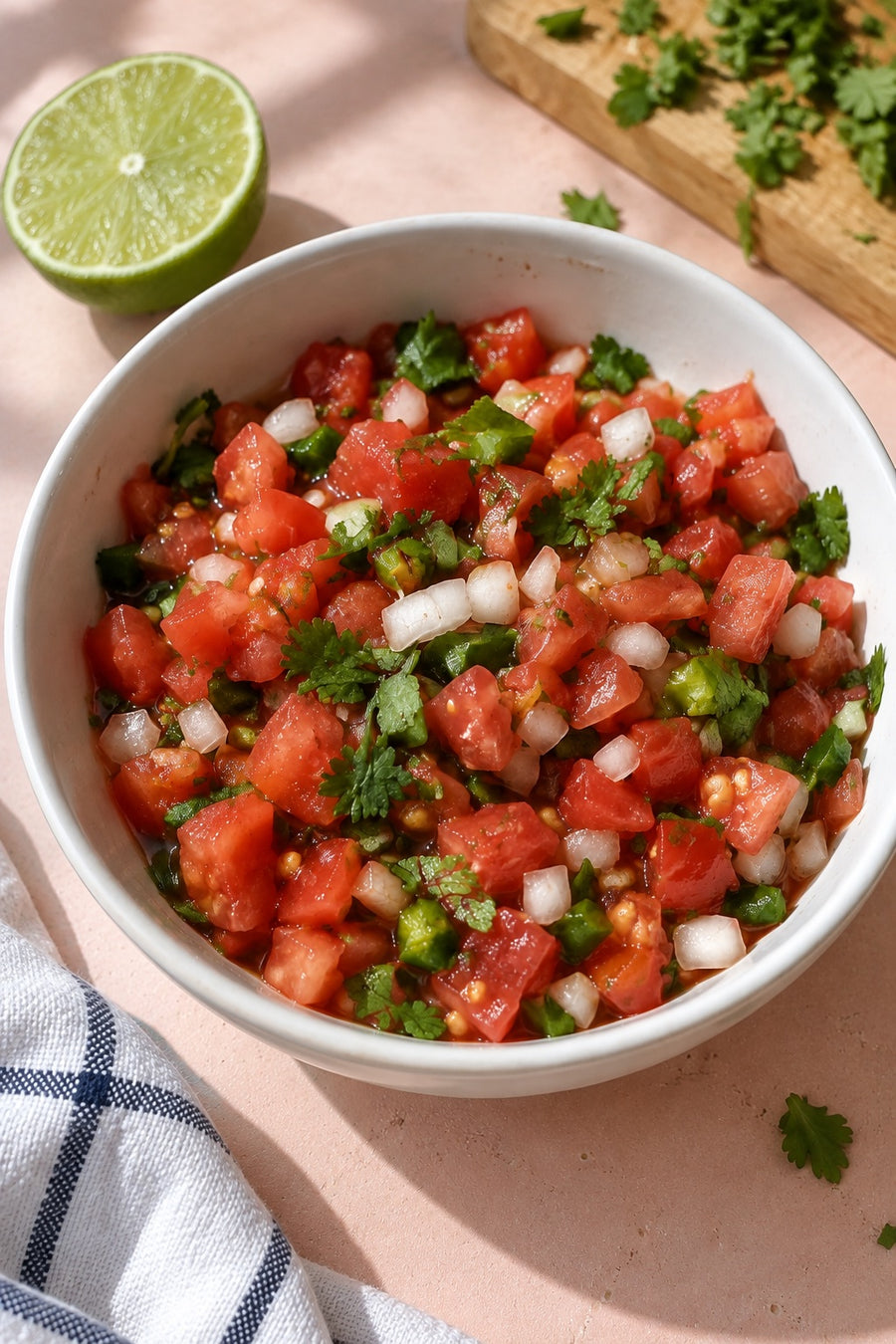 Salsa Fresca with Savory Dust