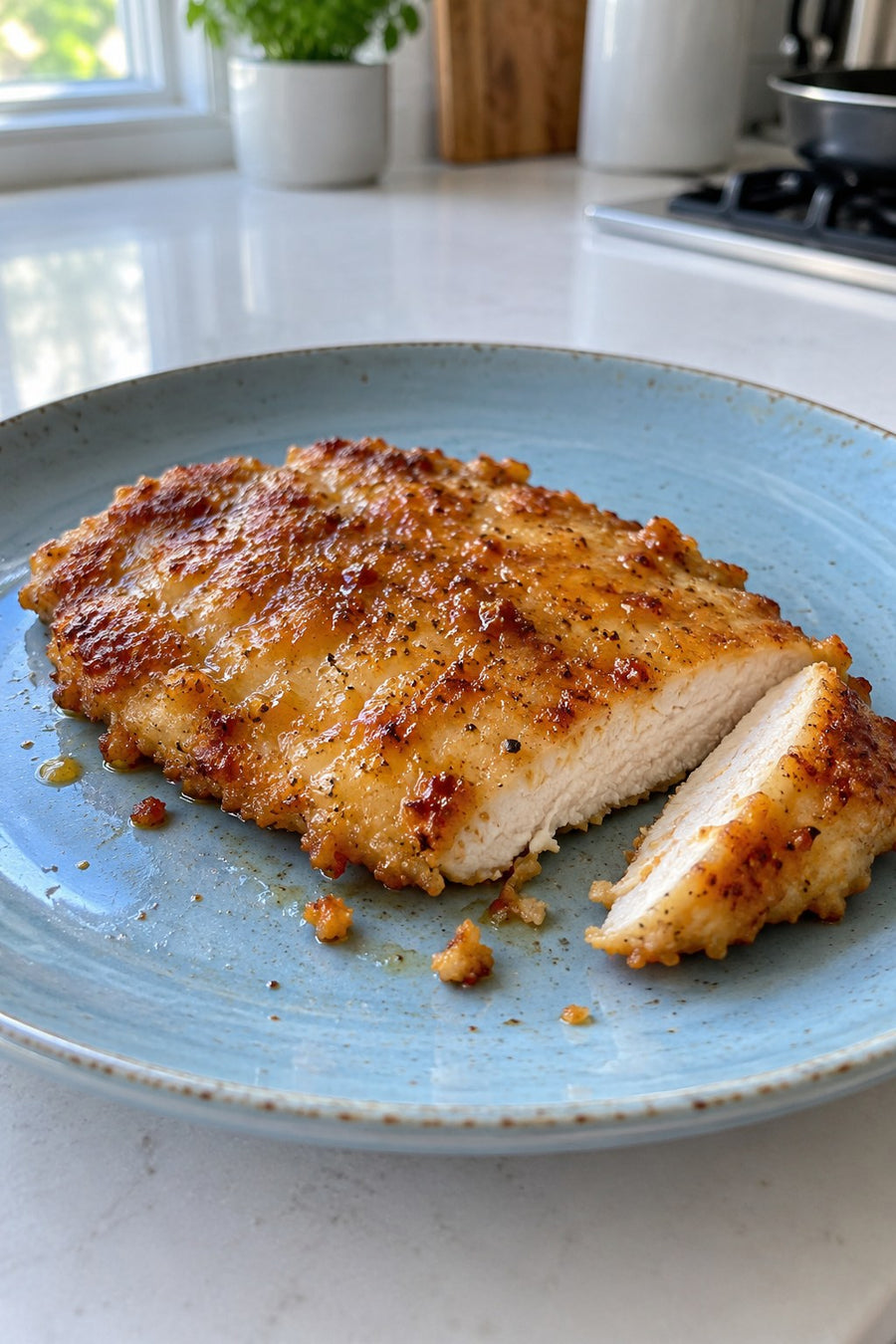 Hot Honey Chicken with Spicy Desert Dust served at home
