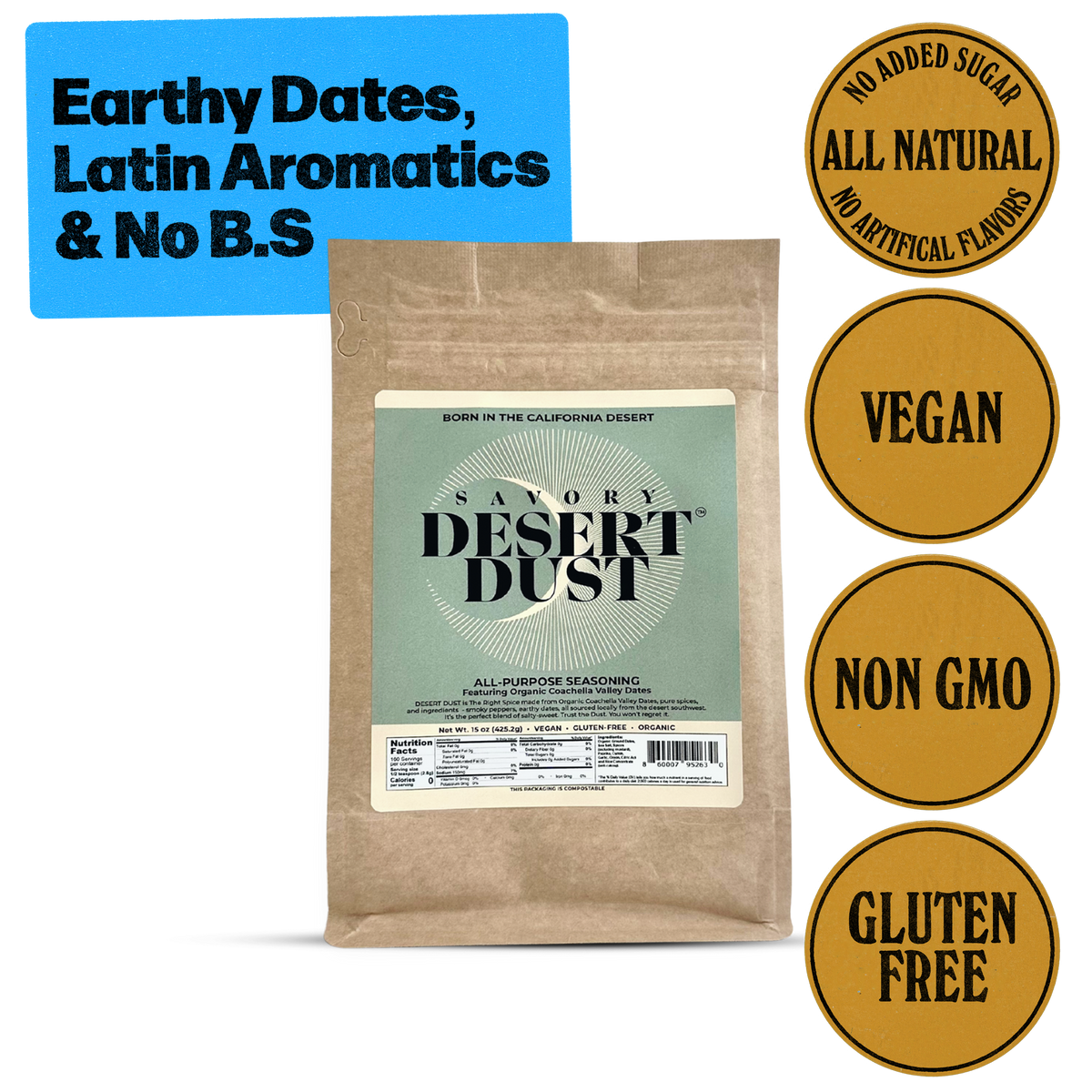 Savory Desert Dust 16oz Refill Bag